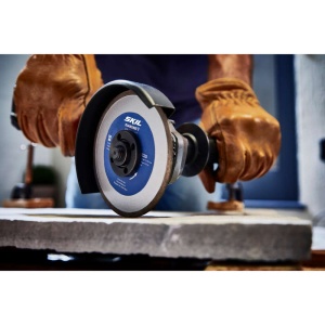 SKIL 3921 CA, Polizor unghiular cu acumulator AG1E3921CA, 8500 rpm, d. max. disc 125mm, doar corpul - Img 7