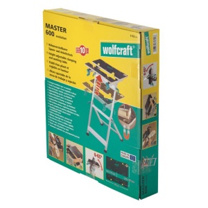 Skip to the beginning of the images gallery Masa/banc de lucru Wolfcraft MASTER 600 6182000, cu fixare si reglare pe inaltime - Img 4