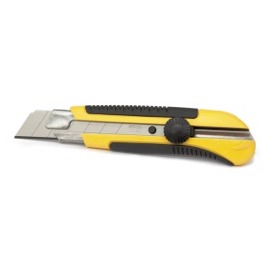 Stanley 0-10-425 Cutter DynaGrip 25mm cu Blocare Lama prin Roata