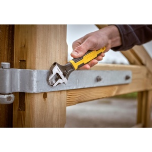 Stanley 0-90-947, MaxSteel, cheie reglabila, otel crom-vanadium, cap inclinat, lungime 150mm (6"), deschidere 24mm - Img 13