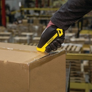 Stanley STHT10356-0, Cutter pentru carton cu maner cauciucat, lama tip carlig - Img 10
