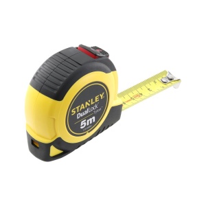 Stanley STHT36803-0, ruleta tylon cu dubla blocare 5m, acoperire Tylon, maner ergonomic, 5m x 19mm, blister - Img 4