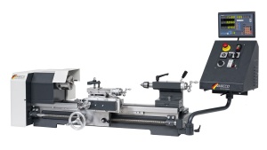 Strung de banc WABECO CNC, CC-D6000 KRS PROFI soft NCCAD , universal 125mm trei bacuri - Img 1