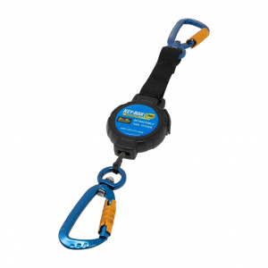 Suport de unelte retractabil cu cablu de 100 cm si 2 carabine, Pro Toolmate Key-Bak - Img 1