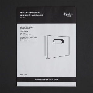 Tipar hartie plic Mini Calico (Mini Calico Clutch) - Tandy Leather 56428-00 - imagine 3
