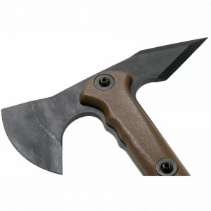 Tomahawk Cold Steel Trench Hawk 1055 Carbon Steel (Black / OD Green / Flat Dark Earth) - Img 12
