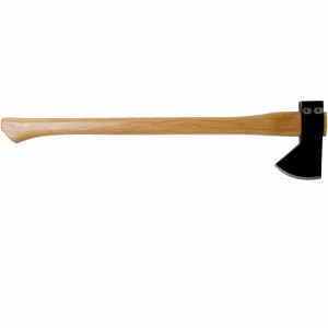 Topor Cold Steel Hudson Bay Camp Axe CS-90QB cu cap din otel carbon 1055 - Img 5