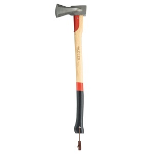 Topor despicare lemne de foc cu teaca din piele, Long Splitter Adler