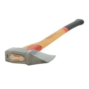 Topor despicare lemne de foc cu teaca din piele, Super Splitter Adler - Img 5