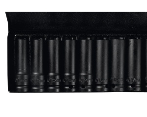 Trusă chei tubulare impact WGB 1/2", crom-vanadiu - Img 3