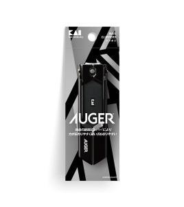 Unghiera marime M Revolver neagra din inox, Kai Japonia - Seria AUGER - Img 2