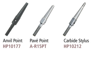 Varf gravura cu top plat, HP10177K, Foredom - Img 2