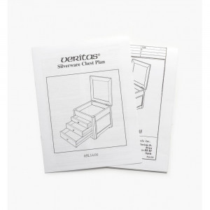 Veritas Plan constructie cufar pentru tacamuri Silverware Chest 05L1401 - Img 4