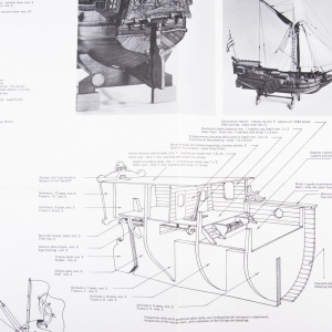 1018 Planuri constructie navomodel Amati Stadt von Bremen - Img 2