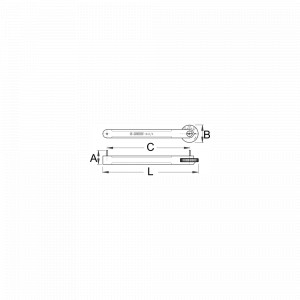 1643/4 Verificator profil lant bicicleta, Unior - Img 3