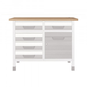 6044000 Blat banc de lucru "M", 1130x650x30 mm, Wolfcraft - Img 5