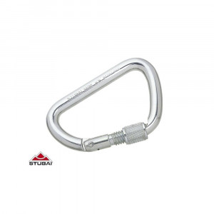985001 Carabina din otel ASYM. D-SHAPE cu surub, Stubai