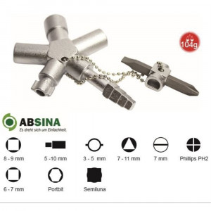 AB-1006 Cheie universala pentru panouri, ABSINA
