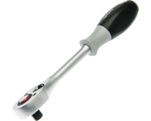 Antrenor cu clichet reversibil WGB 1/2" 250 mm, crom-vanadiu