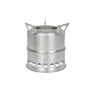 Aragaz pliabil pe lemne Stabilotherm Wood Stove Stack din otel inoxidabil