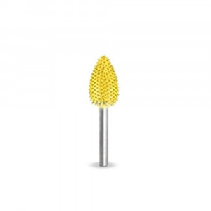 Biax sculptura lemn SABURR - Cap 3/8" forma flacara fina