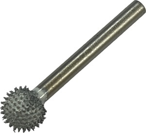 Biax sculptura lemn SABURR - cap sferic, tija Ø3 mm, 6 x 6 mm - Img 2
