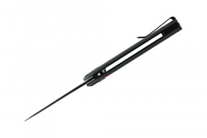 Briceag automat de vanatoare Buck Deploy Auto Burnt 0838GYS1-B, otel S35VN, maner aluminiu, Button Lock - Img 2