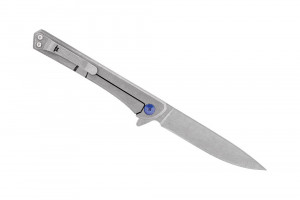 Briceag de buzunar Buck Cavalier 0264GYS-B, otel 7Cr, maner titan si fibra de carbon - Img 2