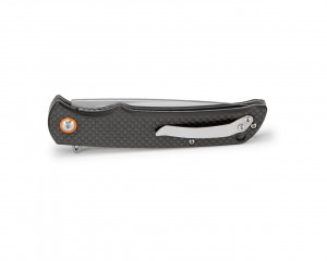 Briceag de buzunar Buck Haxby 0259CFS-B, otel 7Cr, maner fibra de carbon G10, flipper - Img 6