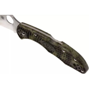 Briceag Delica® 4 FRN Zome Green, Spyderco - Img 6