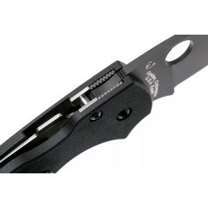Briceag Lil' Native® G-10 negru / lama neagra, Spyderco - Img 6