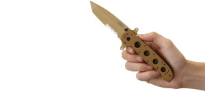 Briceag M16-14DSFG Desert w/Veff Serrations, CRKT - Img 8