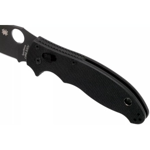 Briceag Manix™ 2 G-10 negru / lama neagra, Spyderco - Img 6
