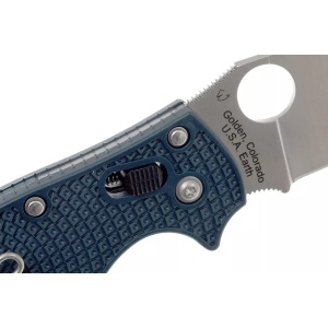 Briceag Manix 2™ FRCP Dark Blue CPM S110V, Spyderco - Img 4