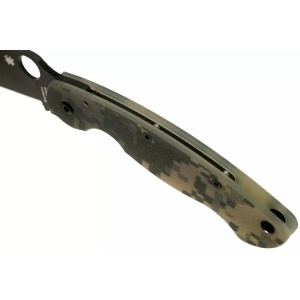 Briceag Military™ Model G-10 Digital Camo / lama neagra, Spyderco - Img 6