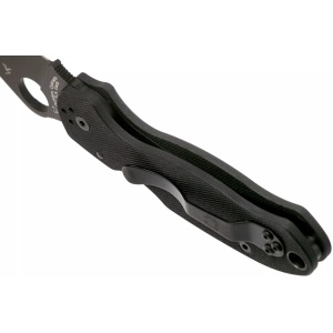 Briceag Para™ 3 G-10 negru / lama neagra, Spyderco - Img 4