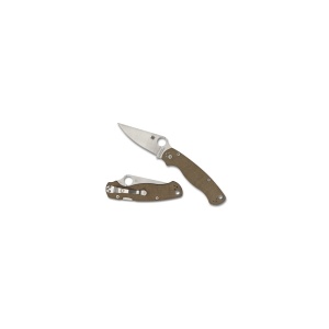 Briceag Para Military™ 2 CPM CRU-WEAR Micarta, Spyderco - Img 7