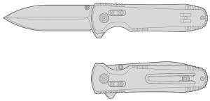 Briceag SOG Pentagon XR - Blackout - Img 11