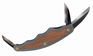 Briceag Tri-JackPro cu 3 lame, pentru sculptura in lemn, Flexcut