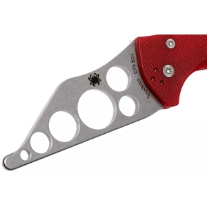 Briceag Yojimbo™ 2 G-10 Red Trainer, Spyderco - Img 2