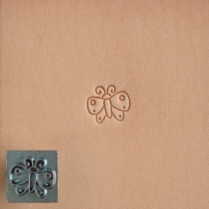 Cap de stanta de embosare 2D Craftool Mini, model fluture (Butterfly) - Tandy Leather 8835-00