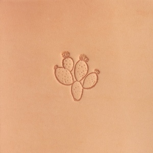Cap de stanta de embosare 3D Craftool, model smochin de cactus (Prickly Pear) - Tandy Leather 8468-00 - Img 2
