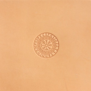 Cap de stanta de embosare 3D Craftool, model vegvisir (Vegvisir) - Tandy Leather 8740-00 - Img 2