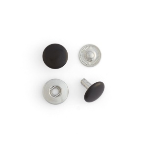 Capse pentru manusi si portofele, scurte sau lungi, finisaj alama, negru sau nichel, set 10 buc - Tandy Leather - imagine 2