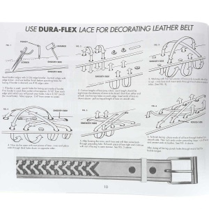 Carte Braiding & Lacing For Fun Tandy Leather | Manual impletituri si snururi piele - Img 3