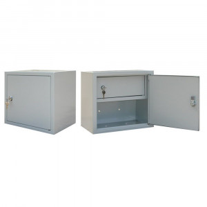 Caseta metalica pentru pistol cu compartiment pentru munitie HUNTER 555, 360 x 234 x 320 mm - Img 2
