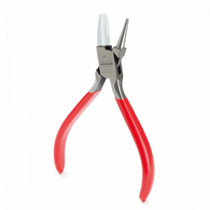 Cleste plat, rotund cu falci din plastic pentru bijutieri, ANTILOPE, Niqua - Img 2