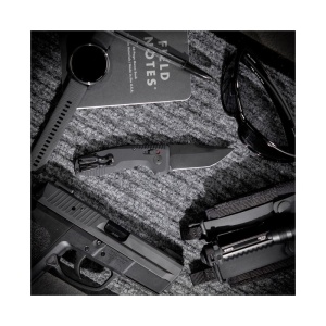 Cutit automat SOG TAC AU Compact Tanto 15-38-09-57, lama Tanto Cryo D2, AU-XR Lock, maner din aluminiu, Tactical EDC Knife - Img 11