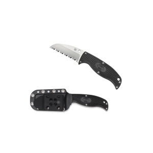 Cutit Enuff™ FRN Black Sheepfoot, Spyderco - Img 4
