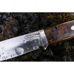 Cutit Fallkniven SK2L Embla, lama Laminated CoS, maner Desert Ironwood, lama 100 mm - Img 11
